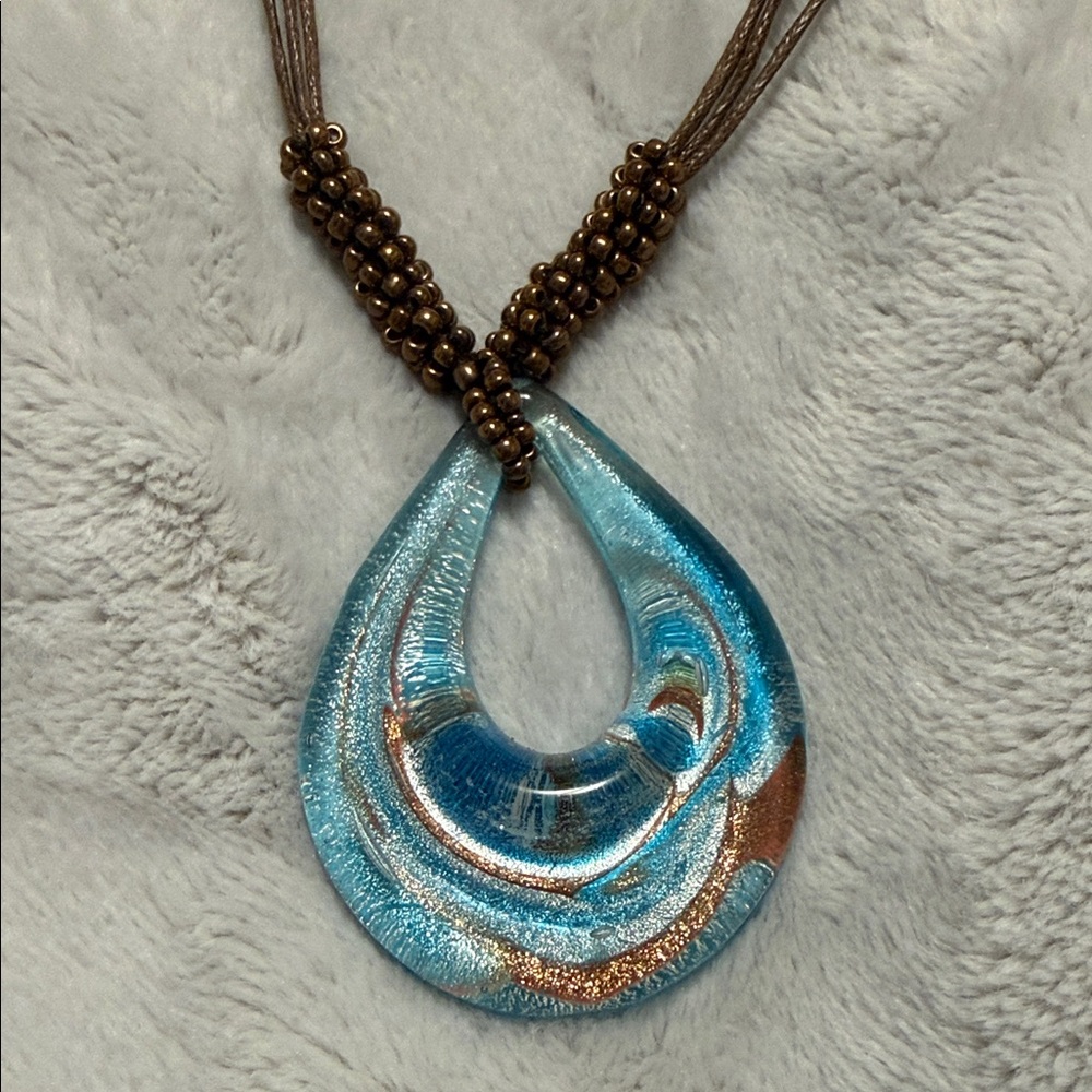 Vintage Venetian glass necklace